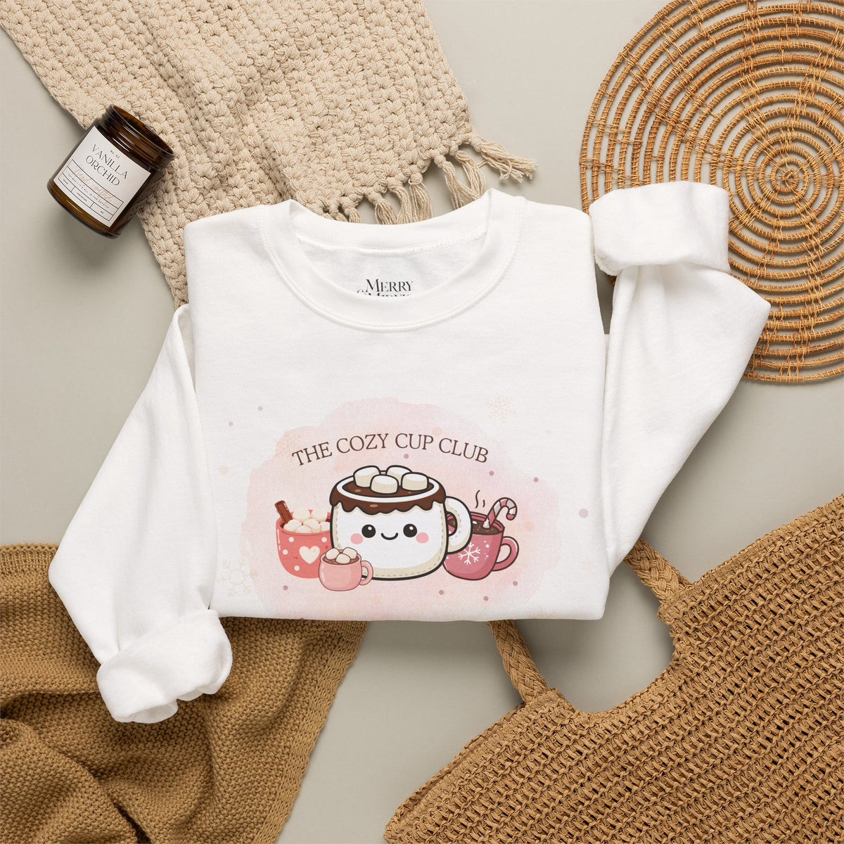The Cozy Cup Club Holiday Sweatshirt