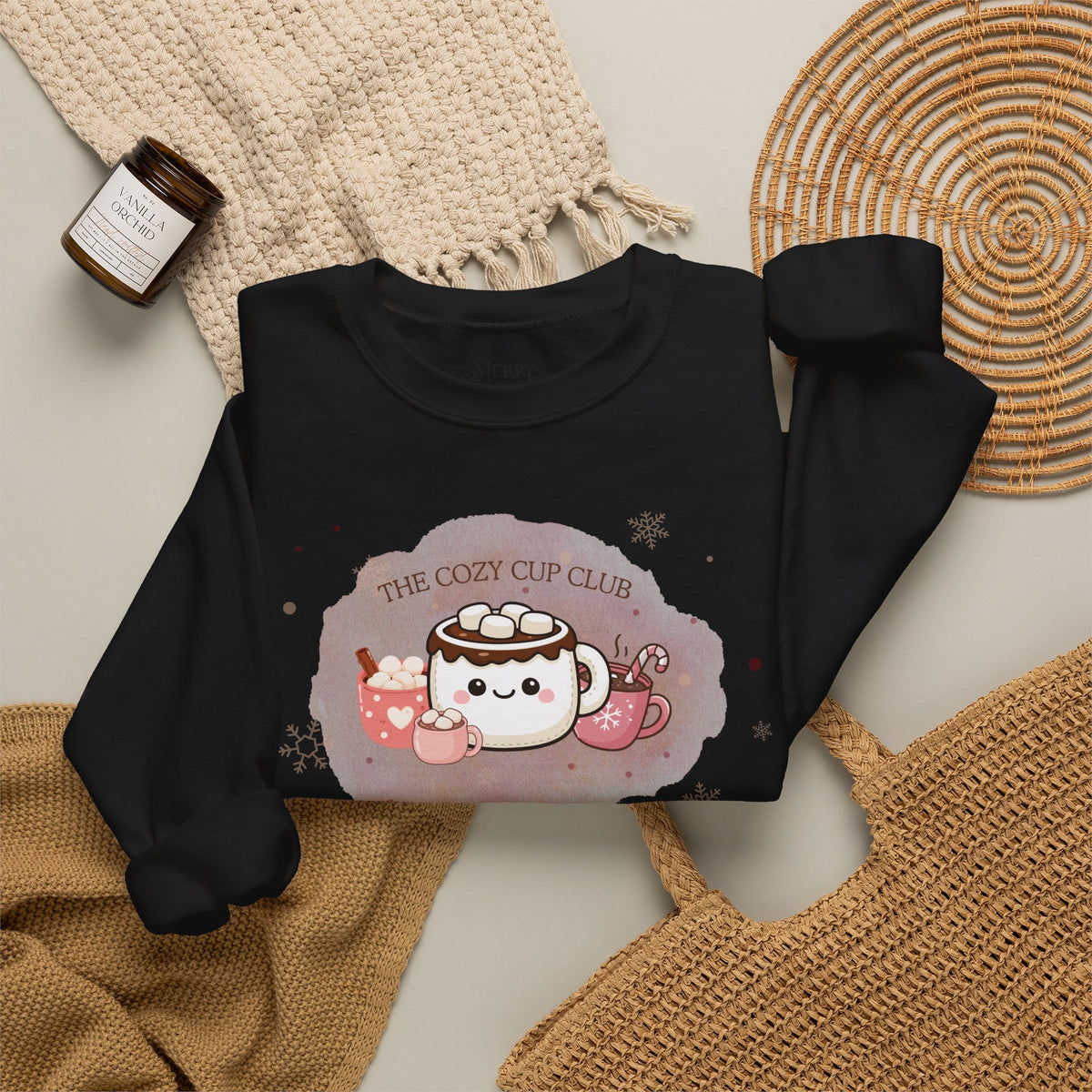The Cozy Cup Club Holiday Sweatshirt