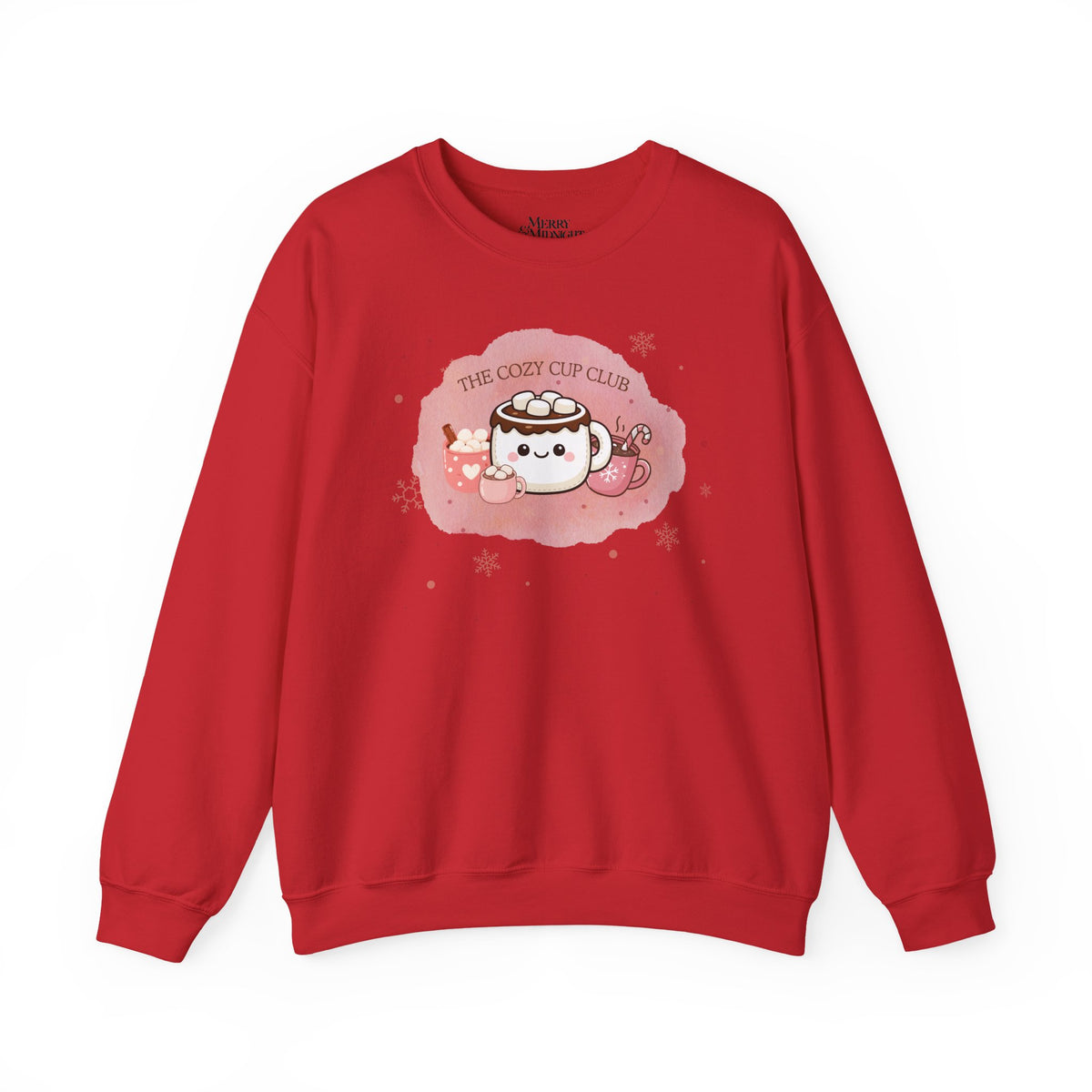 The Cozy Cup Club  Holiday Sweatshirt