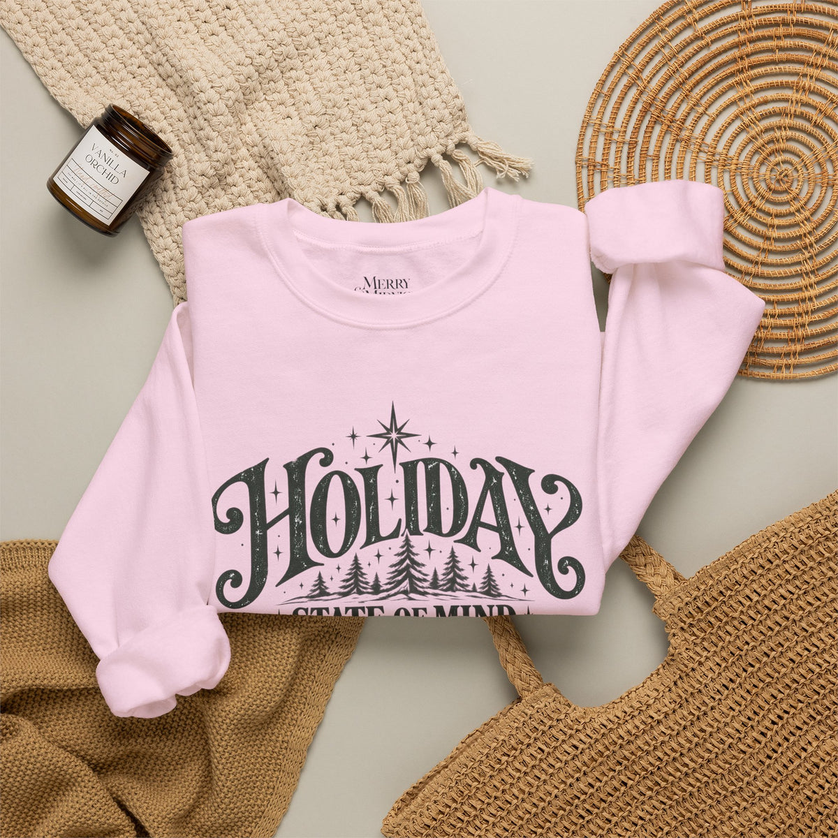 Holiday State of Mind Christmas Sweatshirt