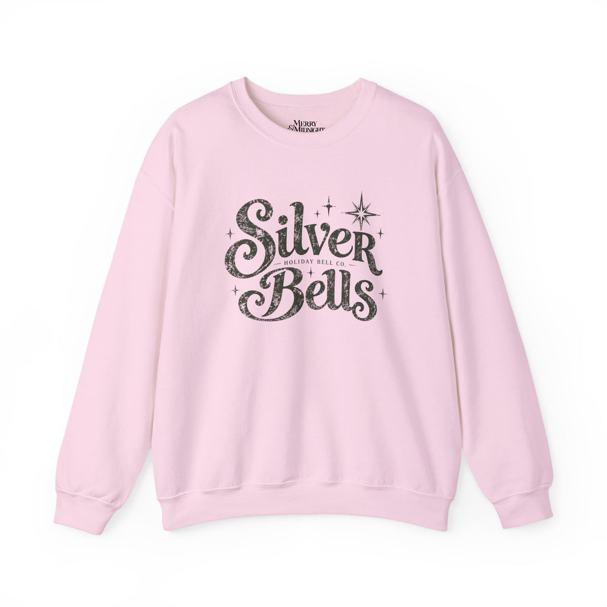 Silver Bells Christmas Crewneck Sweatshirt